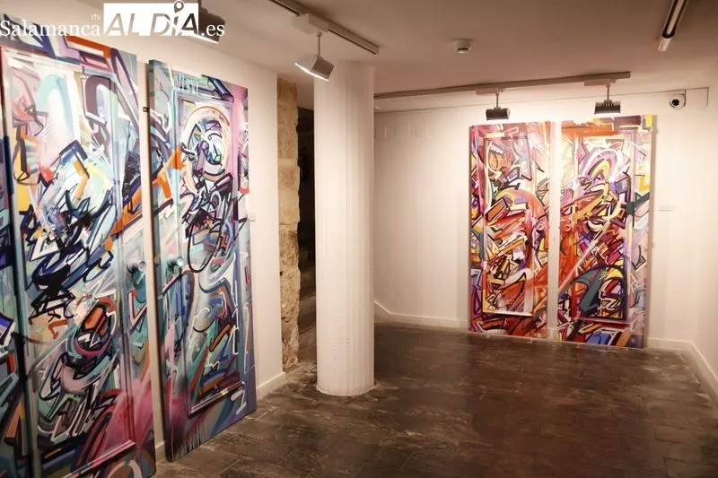 Inauguración de la muestra 'Mutaciones' de Daniel Martín, en la Sala de La Salina. Foto de David Sañudo
