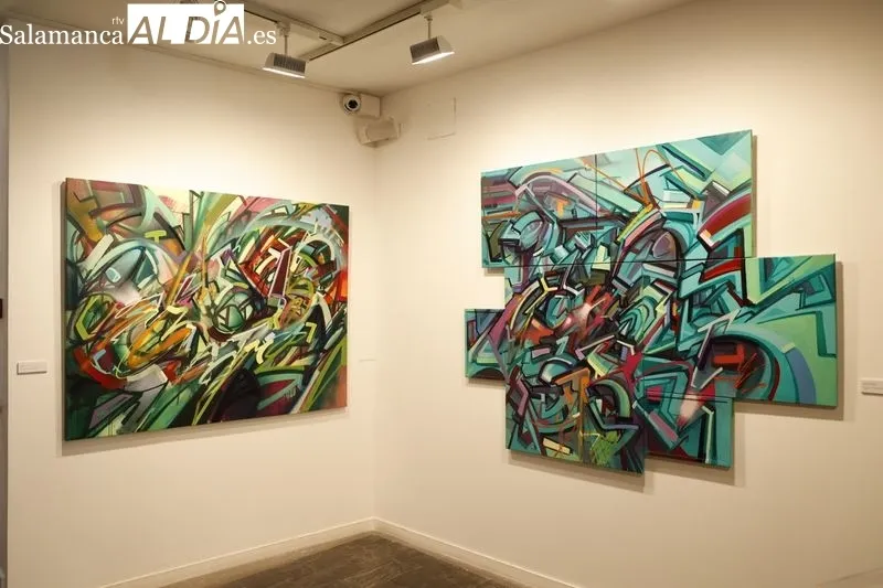 Inauguración de la muestra 'Mutaciones' de Daniel Martín, en la Sala de La Salina. Foto de David Sañudo