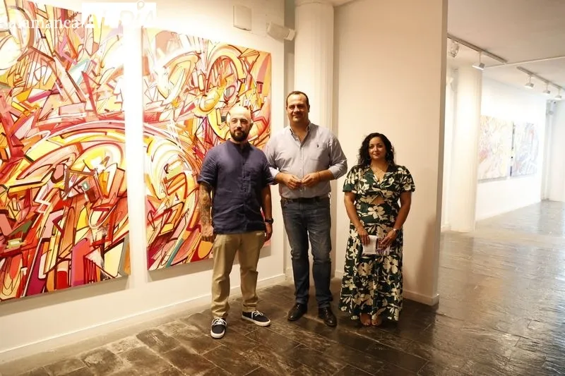 Inauguración de la muestra 'Mutaciones' de Daniel Martín, en la Sala de La Salina. Foto de David Sañudo