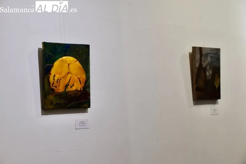 Exposición del artista Marcos Tapia en el Espacio Joven. Foto de Vanesa Martins
