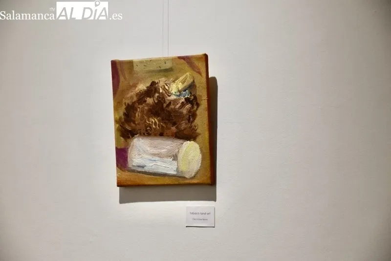 Exposición del artista Marcos Tapia en el Espacio Joven. Foto de Vanesa Martins