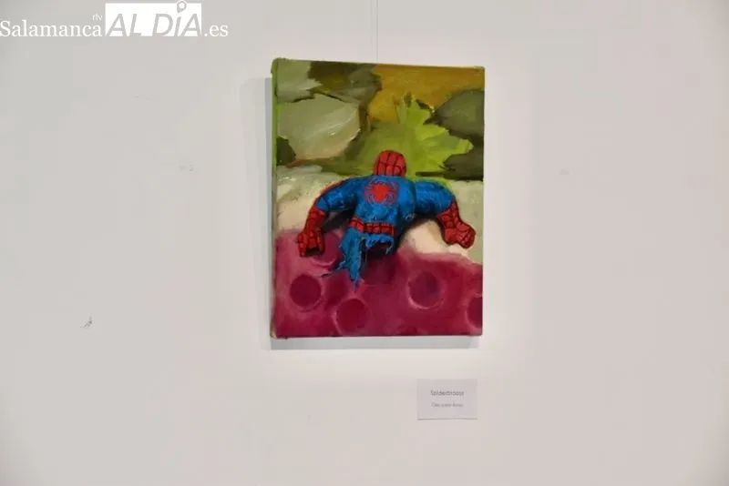 Exposición del artista Marcos Tapia en el Espacio Joven. Foto de Vanesa Martins