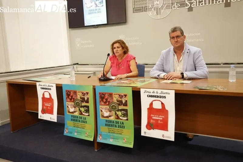 Presentación en la Diputación de la Feria de la Huerta que se celebrará el sábado en Cabrerizos