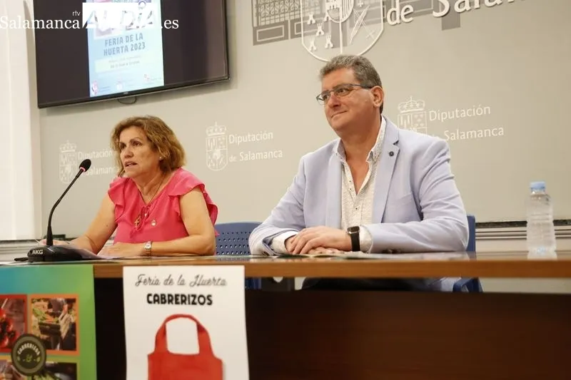 Presentación en la Diputación de la Feria de la Huerta que se celebrará el sábado en Cabrerizos
