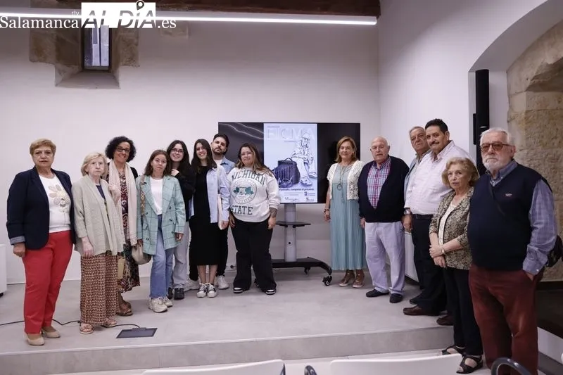 Presentación en la Torre de los Anaya de la VIII edición del Festival de Cortometrajes sobre Personas Mayores (FICMA). Foto de David Sañudo