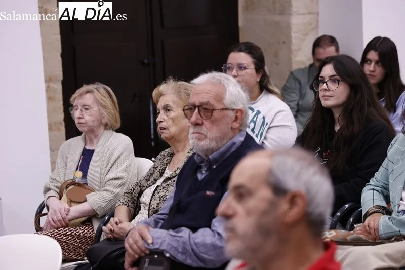 Presentación en la Torre de los Anaya de la VIII edición del Festival de Cortometrajes sobre Personas Mayores (FICMA). Foto de David Sañudo