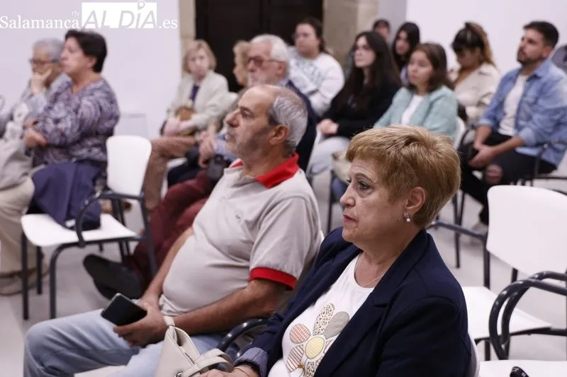 Presentación en la Torre de los Anaya de la VIII edición del Festival de Cortometrajes sobre Personas Mayores (FICMA). Foto de David Sañudo