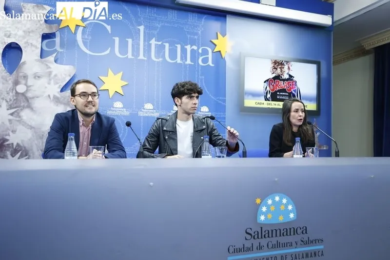 Presentación en la Sala de la Palabra del Teatro Liceo del musical Grease. Foto de David Sañudo