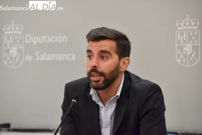 David Sánchez, alcalde de Saucelle /FOTOS: VANESA MARTINS   