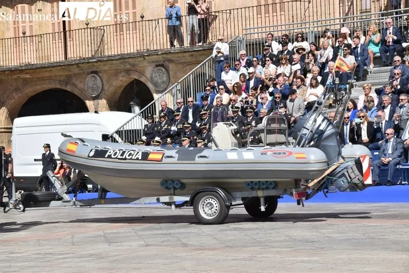 Foto 2 - Las mejores im&aacute;genes del D&iacute;a de la Polic&iacute;a en Salamanca