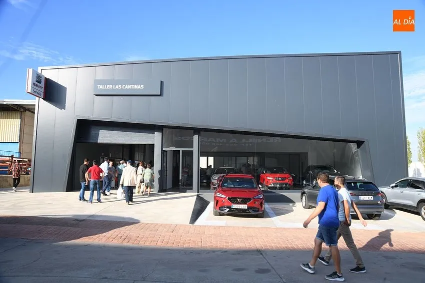 inauguración instalaciones Seat-Cupra Las Cantinas ciudad rodrigo