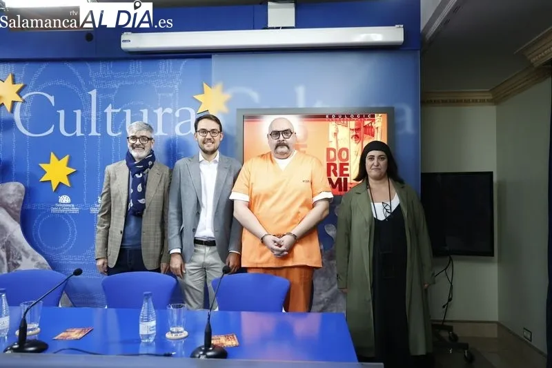 El Teatro Liceo acogerá este sábado el estreno de “Do Re Mi”, la nueva propuesta de la compañía salmantina Edulogic, que se presentaba en la Sala de la Palabra. Foto de David Sañudo