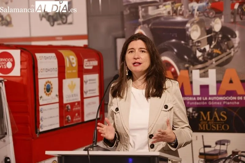 Presentación en el Museo de Automoción de este Raid Solidario de Ciclomotores a favor de Proyecto Hombre Salamanca. Foto de David Sañudo