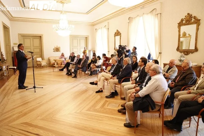 Anuncio del fallo de los jurados de los Premios Ciudad de Salamanca de Poesía y Novela correspondientes a 2023. Fotos de David Sañudo