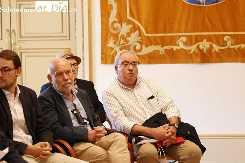 Anuncio del fallo de los jurados de los Premios Ciudad de Salamanca de Poesía y Novela correspondientes a 2023. Fotos de David Sañudo