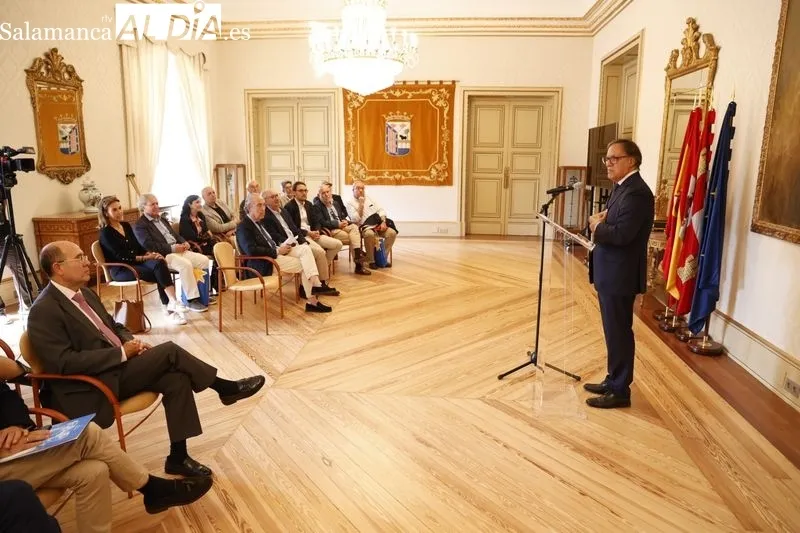 Anuncio del fallo de los jurados de los Premios Ciudad de Salamanca de Poesía y Novela correspondientes a 2023. Fotos de David Sañudo
