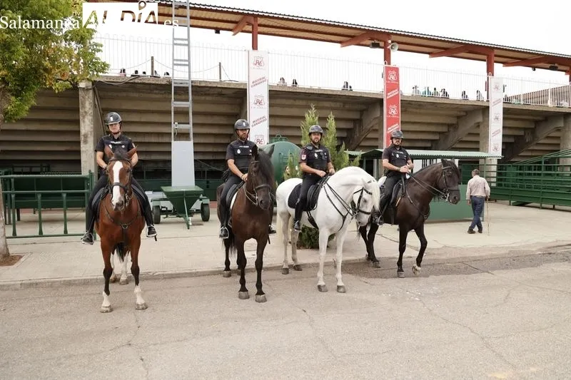 Patrulas de la Policía a Caballo en Salamaq | FOTOS: David Sañudo 