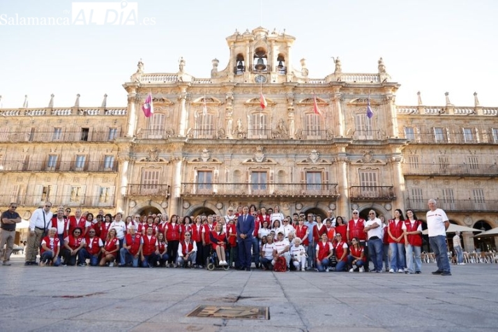 Gran encuentro de los voluntarios de Cruz Roja en Salamanca