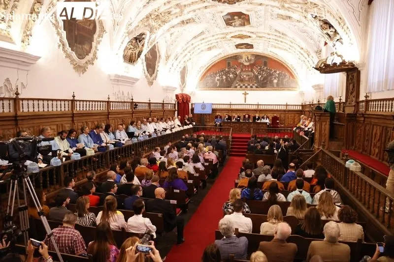 Acto de apertura del Curso Académico 2023-2024 en la Universidad Pontificia de Salamanca. Foto de David Sañudo