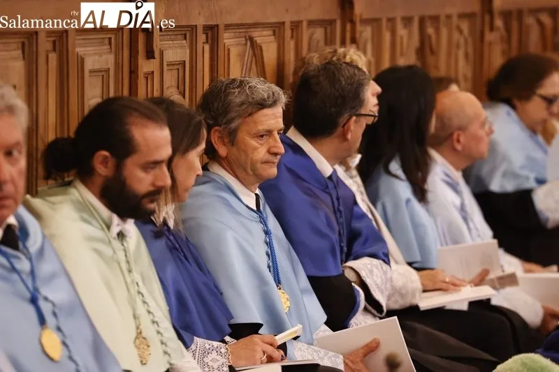Acto de apertura del Curso Académico 2023-2024 en la Universidad Pontificia de Salamanca. Foto de David Sañudo