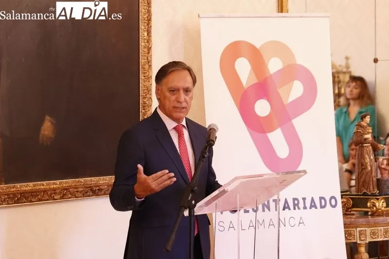 Presentación en el Ayuntamiento de la  candidatura de Salamanca a Capital Europea del Voluntariado 2025. Foto de David Sañudo