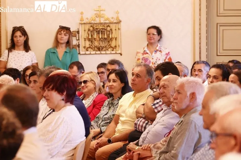 Presentación en el Ayuntamiento de la  candidatura de Salamanca a Capital Europea del Voluntariado 2025. Foto de David Sañudo