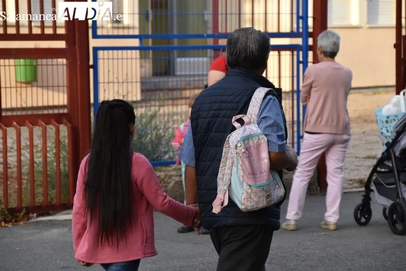 Comienzo del curso escolar 2023-24 en los CEIP Félix Rodríguez de la Fuente y José Herrero. Foto de Vanesa Martins