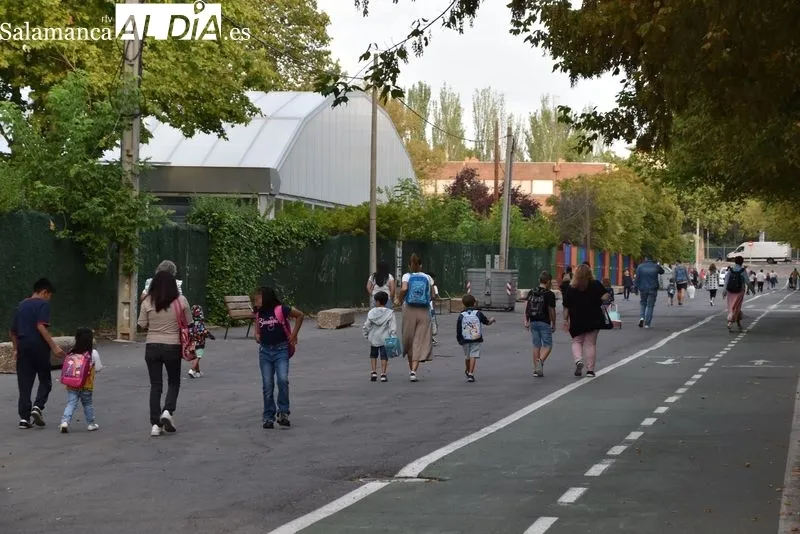 Comienzo del curso escolar 2023-24 en los CEIP Félix Rodríguez de la Fuente y José Herrero. Foto de Vanesa Martins