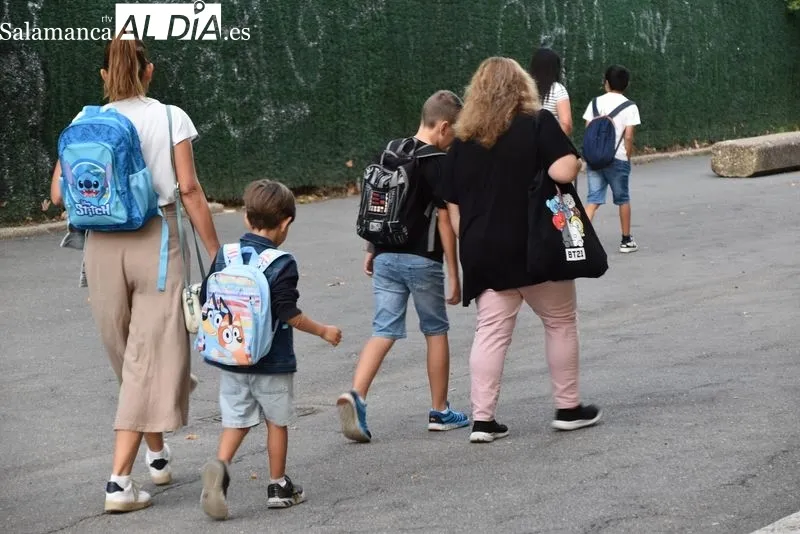 Comienzo del curso escolar 2023-24 en los CEIP Félix Rodríguez de la Fuente y José Herrero. Foto de Vanesa Martins