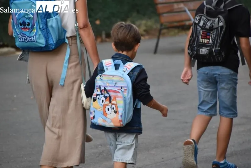 Comienzo del curso escolar 2023-24 en los CEIP Félix Rodríguez de la Fuente y José Herrero. Foto de Vanesa Martins