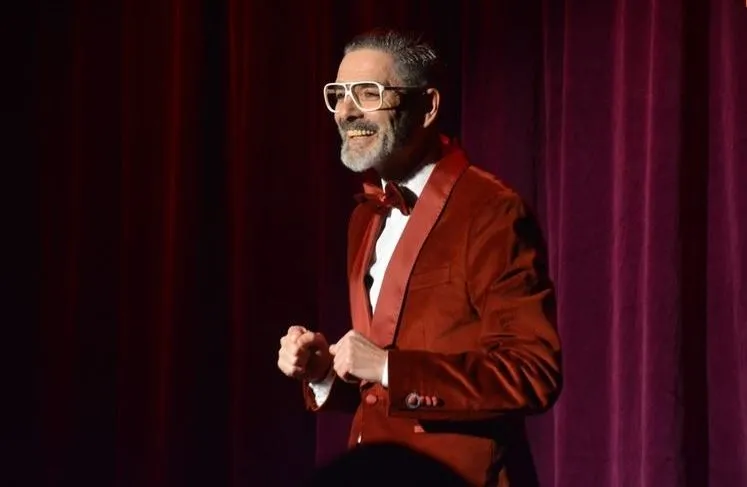 Carlos Vicente, uno de los artistas del Gran Café Teatro