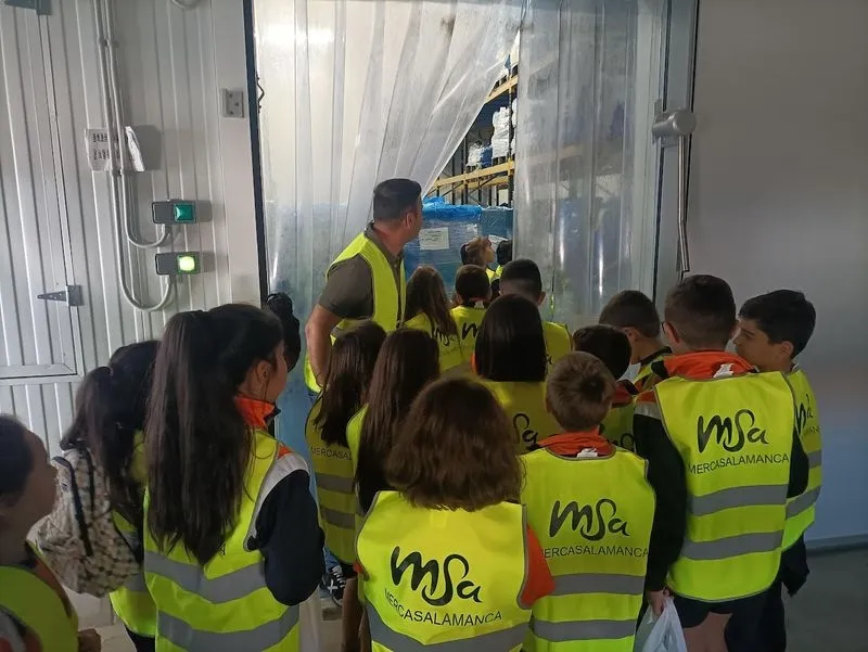 Foto 5 - Los alumnos del Colegio Antonio Machado aprenden, disfrutan y se divierten en la visita a MercaSalamanca