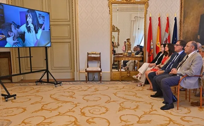 Presentación en el Ayuntamiento de Salamanca del programa de actividades de Aspace con motivo del Día Mundial de la Parálisis Cerebral