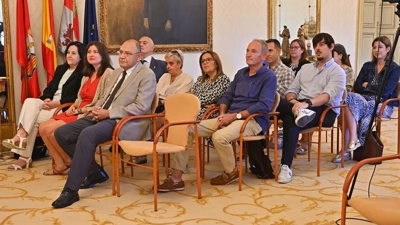 Presentación en el Ayuntamiento de Salamanca del programa de actividades de Aspace con motivo del Día Mundial de la Parálisis Cerebral