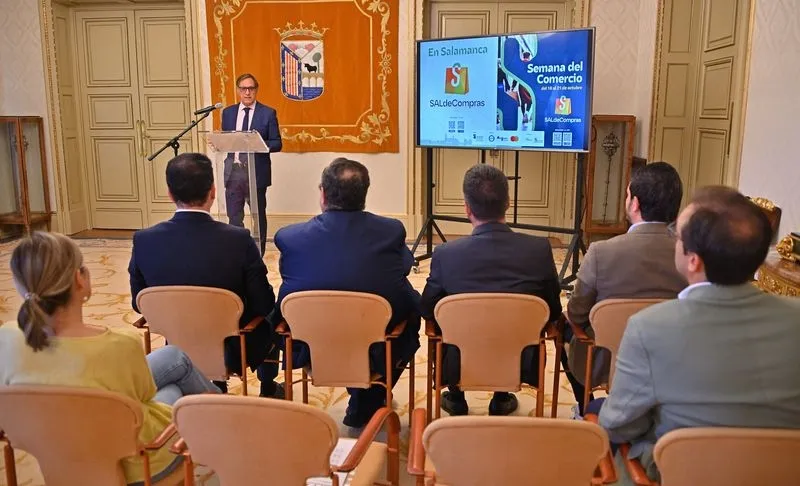 Presentación en el Ayuntamiento de la nueva marca SALdeCompras y las iniciativas que incluye
