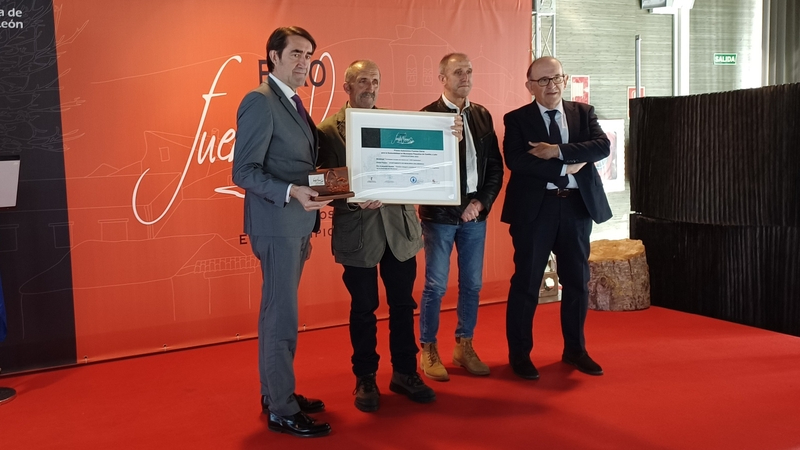 El Ayuntamiento de Monleras recibe el primer premio ‘Fuentes Claras para la sostenibilidad en municipios pequeños’