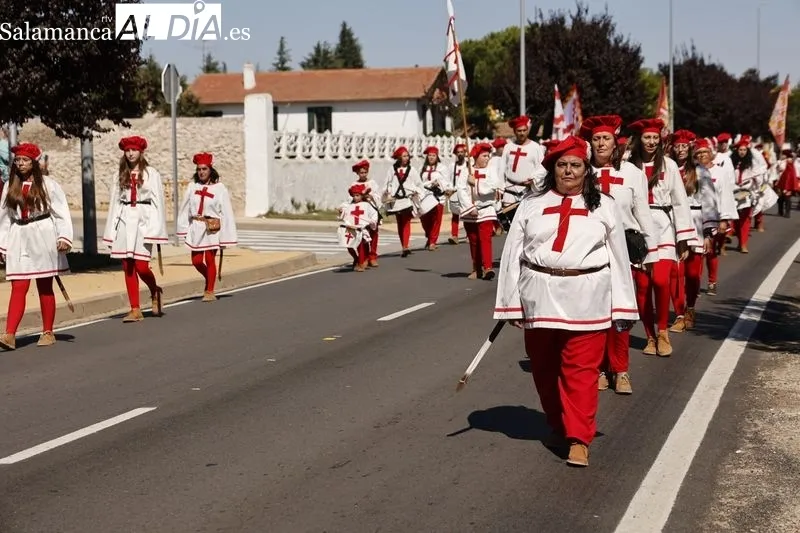 Mercado Renacentista, bailes y danzas en honor a los novios y desfile del Cortejo Real en las X Vísperas Nupciales de Aldeatejada. Fotos: David Sañudo