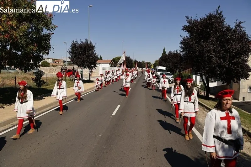 Mercado Renacentista, bailes y danzas en honor a los novios y desfile del Cortejo Real en las X Vísperas Nupciales de Aldeatejada. Fotos: David Sañudo