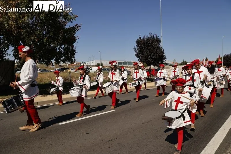 Mercado Renacentista, bailes y danzas en honor a los novios y desfile del Cortejo Real en las X Vísperas Nupciales de Aldeatejada. Fotos: David Sañudo