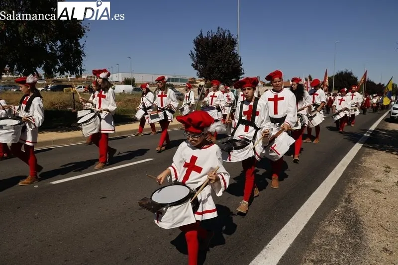 Mercado Renacentista, bailes y danzas en honor a los novios y desfile del Cortejo Real en las X Vísperas Nupciales de Aldeatejada. Fotos: David Sañudo