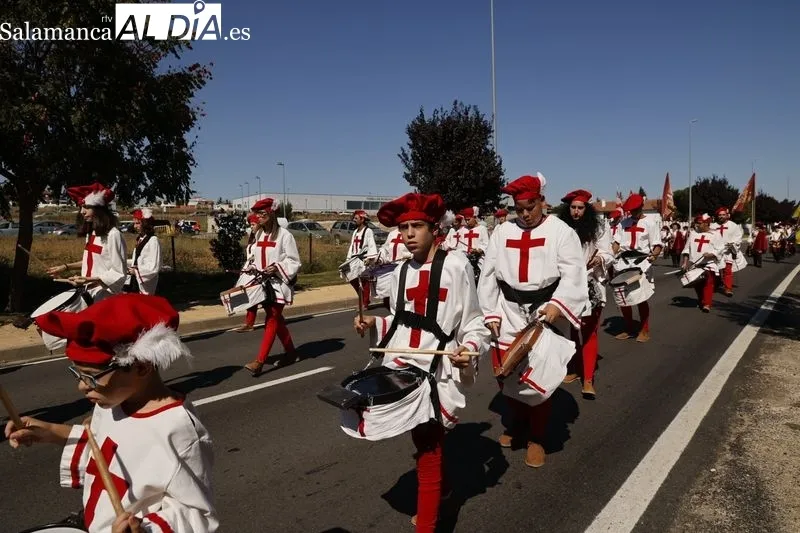 Mercado Renacentista, bailes y danzas en honor a los novios y desfile del Cortejo Real en las X Vísperas Nupciales de Aldeatejada. Fotos: David Sañudo