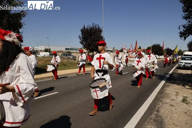 Mercado Renacentista, bailes y danzas en honor a los novios y desfile del Cortejo Real en las X Vísperas Nupciales de Aldeatejada. Fotos: David Sañudo