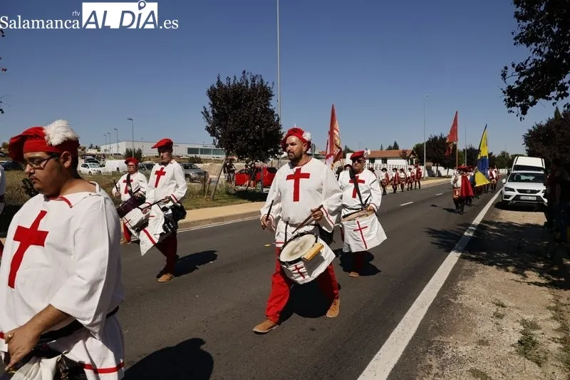 Mercado Renacentista, bailes y danzas en honor a los novios y desfile del Cortejo Real en las X Vísperas Nupciales de Aldeatejada. Fotos: David Sañudo