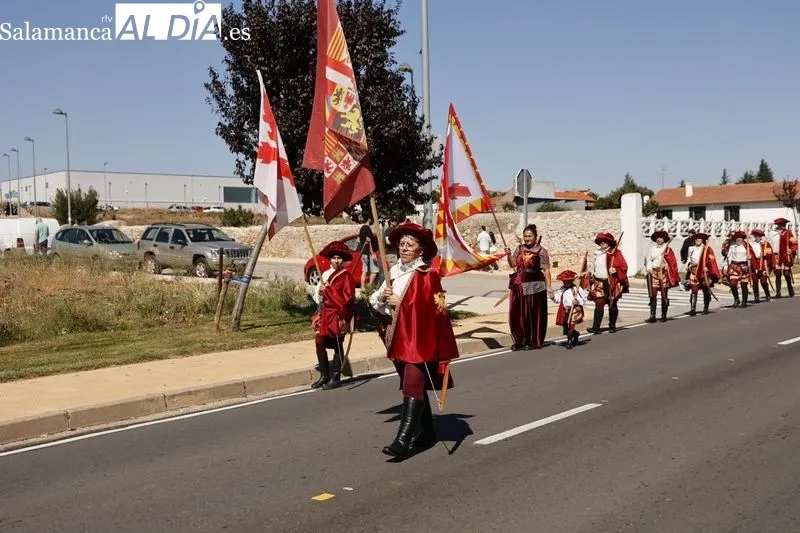 Mercado Renacentista, bailes y danzas en honor a los novios y desfile del Cortejo Real en las X Vísperas Nupciales de Aldeatejada. Fotos: David Sañudo