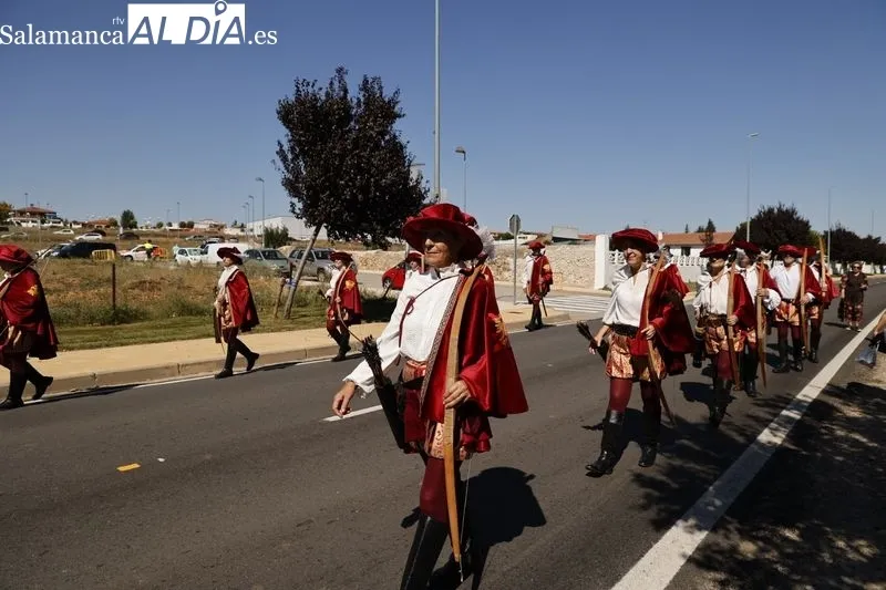 Mercado Renacentista, bailes y danzas en honor a los novios y desfile del Cortejo Real en las X Vísperas Nupciales de Aldeatejada. Fotos: David Sañudo