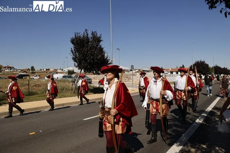 Mercado Renacentista, bailes y danzas en honor a los novios y desfile del Cortejo Real en las X Vísperas Nupciales de Aldeatejada. Fotos: David Sañudo