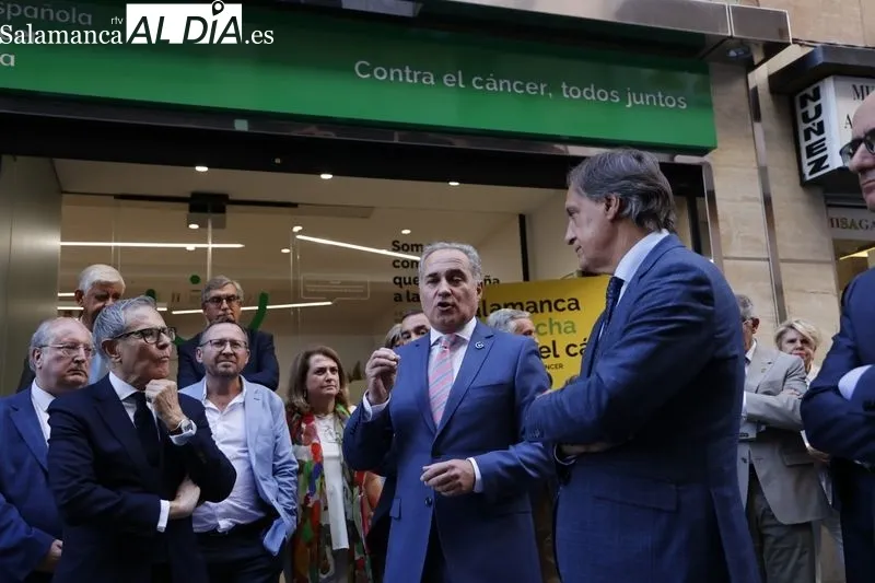 Inauguración de la nueva sede de la AECC de Salamanca. Fotos: David Sañudo
