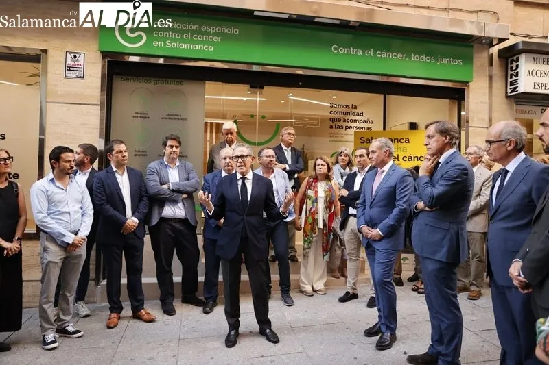 Inauguración de la nueva sede de la AECC de Salamanca. Fotos: David Sañudo