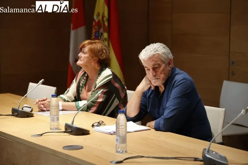 Acto sobre 'Las Brigadas Internacionales en Salamanca y el Convento de las Comendadoras de Santiago' en el Centro Documental de la Memoria Histórica. Fotos: David Sañudo