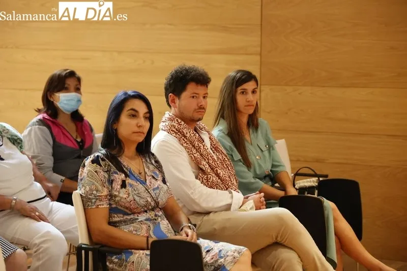 Acto sobre 'Las Brigadas Internacionales en Salamanca y el Convento de las Comendadoras de Santiago' en el Centro Documental de la Memoria Histórica. Fotos: David Sañudo